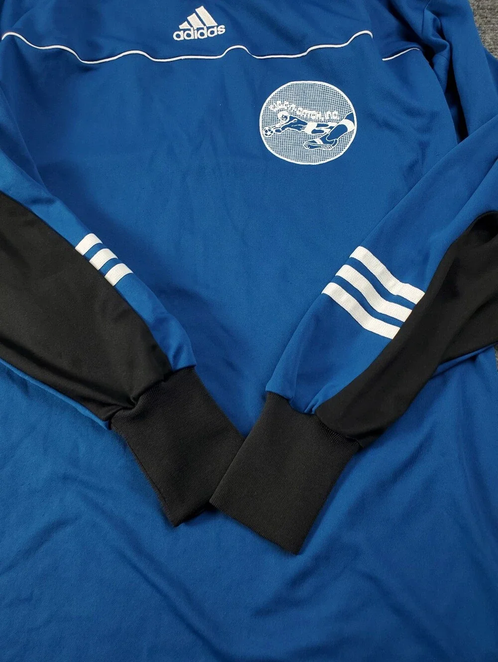 Vintage Adidas Soccer Goalkeeper Jersey Shirt Large Kick N Catch Goalie Camp